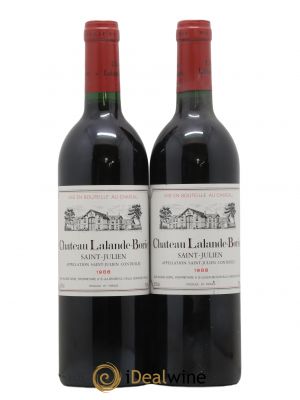 Château Lalande Borie  1988 - Lot of 2 Bottles