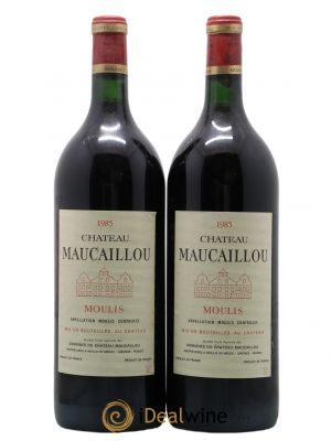 Château Maucaillou  1985 - Lot de 2 Magnums
