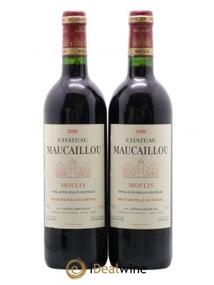 Château Maucaillou 2000 - Lot de 2 Flaschen