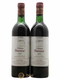 Madiran Vieilles Vignes Château Bouscassé - Alain Brumont  1988 - Lot of 2 Bottles
