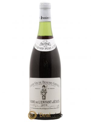 Beaune 1er cru Grèves - Vigne de l'Enfant Jésus Bouchard Père & Fils Grèves 1978 - Lot of 1 Bottle