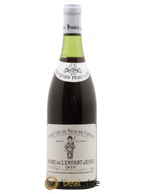 Beaune 1er cru Grèves - Vigne de l'Enfant Jésus Bouchard Père & Fils Grèves 1978 - Lot of 1 Bottle