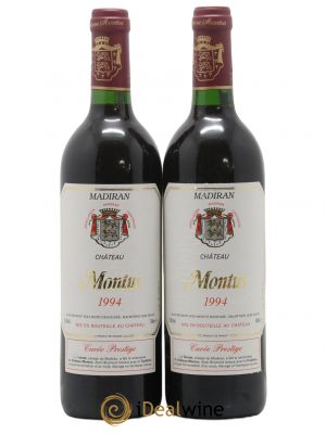 Madiran Château Montus Alain Brumont Cuvée Prestige 1994 - Lot de 2 Bottles