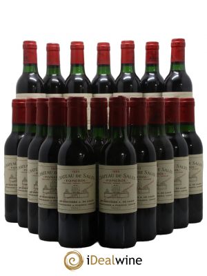 Château de Sales  1989 - Lot de 24 Demi-bouteilles