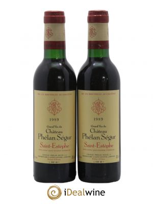 Château Phélan Ségur 1989 - Lot de 2 Demi-bouteilles