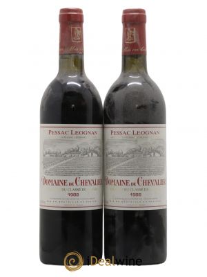Domaine de Chevalier Cru Classé de Graves  1988 - Lot of 2 Bottles