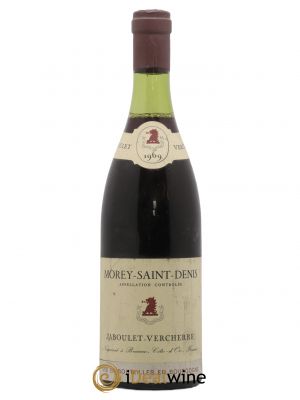Morey Saint-Denis Jaboulet Vercherre 1979 - Lot of 1 Bottle
