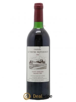 Château Tertre Roteboeuf  1988 - Lot of 1 Bottle
