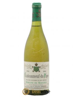 Châteauneuf-du-Pape Marcoux (Domaine de)  1988 - Lot of 1 Bottle