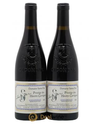 Gigondas Santa Duc Prestige Des Hautes Garrigues 2004 - Lot of 2 Bottles