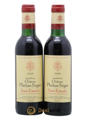 Château Phélan Ségur 1989 - Lot de 2 Demi-bouteilles