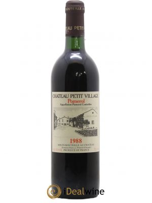 Château Petit Village  1988 - Lot of 1 Bottle