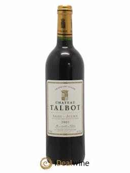 Château Talbot 4ème Grand Cru Classé  2003 - Lot of 1 Bottle