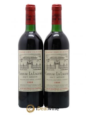 Château La Lagune 3ème Grand Cru Classé  1988 - Lot of 2 Bottles