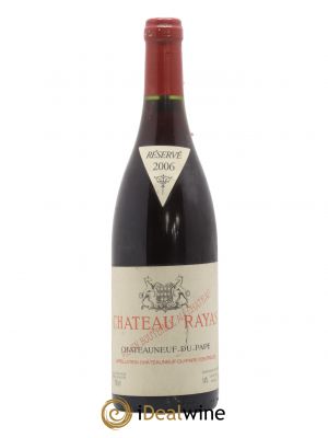 Châteauneuf-du-Pape Château Rayas Emmanuel Reynaud  2006 - Lot of 1 Bottle