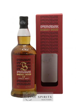 Springbank 17 years 1997 Of. One of 9120 bottles - Bottled 2015 Sherry Wood   - Lot de 1 Bouteille