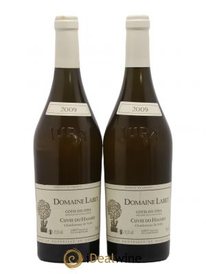 Côtes du Jura Vin de voile Chardonnay du Hasard Labet (Domaine)  2009 - Lot of 2 Bottles