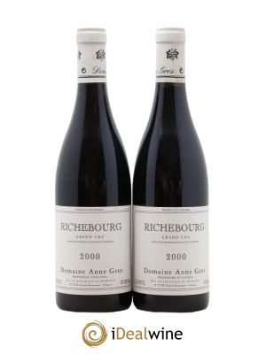 Richebourg Grand Cru Anne Gros  2000 - Lot of 2 Bottles