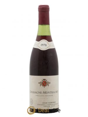 Chassagne-Montrachet Ramonet (Domaine)  1978 - Lot of 1 Bottle
