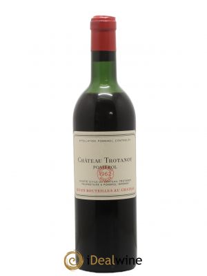 Château Trotanoy  1962 - Lot of 1 Bottle