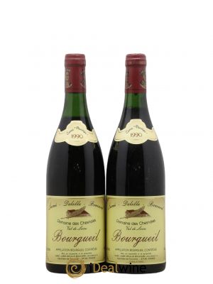Bourgueil Cuvée Prestige Domaine Des Chesnaies 1970 - Lot of 2 Bottles