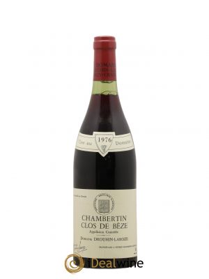 Chambertin Clos de Bèze Grand Cru Domaine Drouhin-Laroze  1976 - Lot of 1 Bottle
