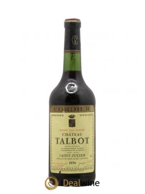 Château Talbot 4ème Grand Cru Classé  1976 - Lot of 1 Bottle