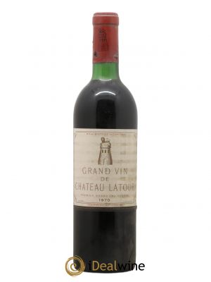 Château Latour 1er Grand Cru Classé  1970 - Lot of 1 Bottle