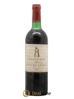 Château Latour 1er Grand Cru Classé  1975 - Lot of 1 Bottle