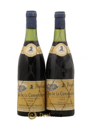 Pommard Jaboulet Vercherre Clos De La Commaraine 1969 - Lot of 2 Bottles