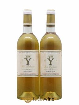 Y de Yquem  1978 - Lot of 2 Bottles
