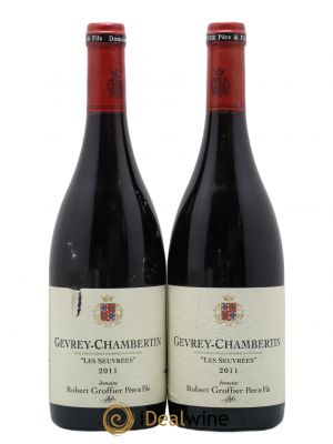 Gevrey-Chambertin Seuvrées Robert Groffier Père & Fils (Domaine)  2011 - Lot of 2 Bottles