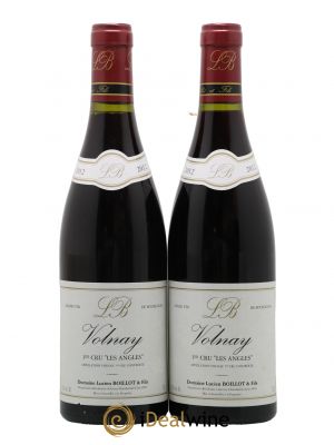 Volnay 1er Cru Clos des Angles Lucien Boillot & Fils (Domaine)  2012 - Lot of 2 Bottles