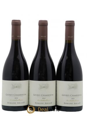Gevrey-Chambertin Arlaud  2014 - Lot of 3 Bottles