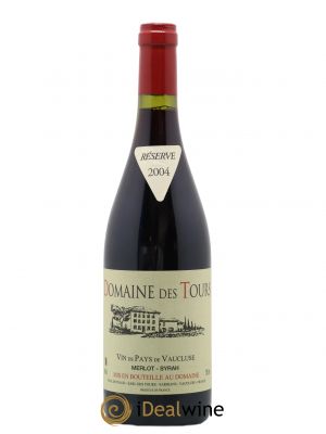 IGP Pays du Vaucluse (Vin de Pays du Vaucluse) Domaine des Tours Merlot-Syrah E.Reynaud  2004 - Lot of 1 Bottle
