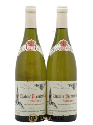 Chablis 1er Cru Vaillons Vincent Dauvissat (Domaine)  2015 - Lot of 2 Bottles