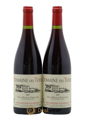 IGP Vaucluse (Vin de Pays de Vaucluse) Domaine des Tours Emmanuel Reynaud  2011 - Lot of 2 Bottles