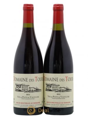 IGP Vaucluse (Vin de Pays de Vaucluse) Domaine des Tours Emmanuel Reynaud  2012 - Lot of 2 Bottles