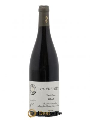 Vin de France Syrah Cordeloux Marie et Pierre Bénetière (Domaine) 2015 - Lot de 1 Bottle