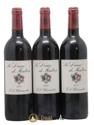 La Dame de Montrose Second Vin  2000 - Posten von 3 Flaschen