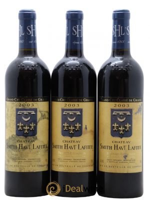 Château Smith Haut Lafitte Cru Classé de Graves  2003 - Lot of 3 Bottles