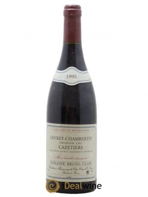 Gevrey-Chambertin 1er Cru Les Cazetiers Bruno Clair (Domaine)  1995 - Lot de 1 Bouteille