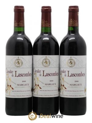 Chevalier de Lascombes Second Vin  2000 - Lot de 3 Bouteilles