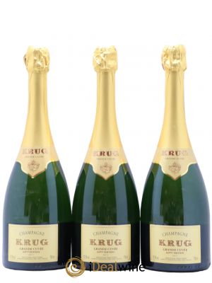Grande Cuvée - 169ème édition Krug   - Lot of 3 Bottles