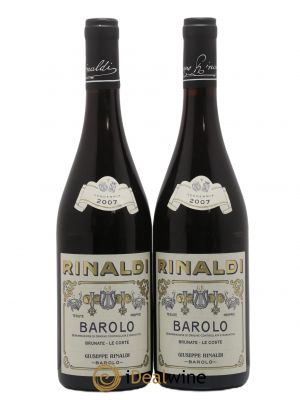 Barolo DOCG Brunate Le Coste Giuseppe Rinaldi  2007 - Lot of 2 Bottles