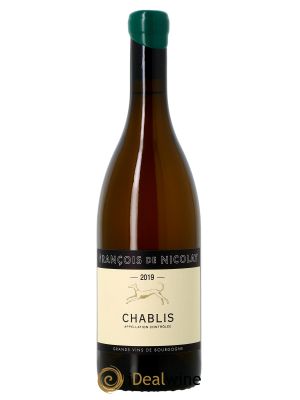 Chablis François de Nicolay  2019 - Lot of 1 Bottle