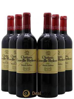 Château Léoville Poyferré 2ème Grand Cru Classé  2015 - Lot of 6 Bottles