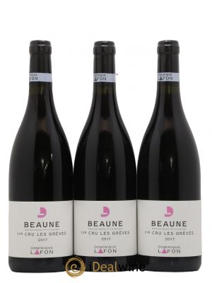 Beaune 1er Cru Grèves Dominique Lafon  2017 - Lot of 3 Bottles