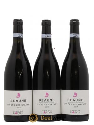 Beaune 1er Cru Grèves Dominique Lafon  2017 - Lot of 3 Bottles