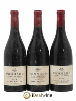 Pommard 1er Cru Les Rugiens Henri Boillot (Domaine)  2015 - Lot of 3 Bottles
